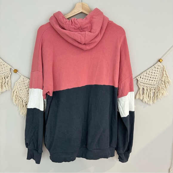 Superdry NYC Times Color Block Oversized Hoodie/Sweatshirt - Picture 5 of 8